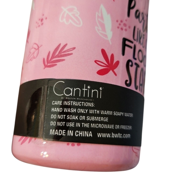 NWT Party LIKE A Star Cantini Star Pink Flamingo Party Tumbler 22oz - Picture 7 of 14